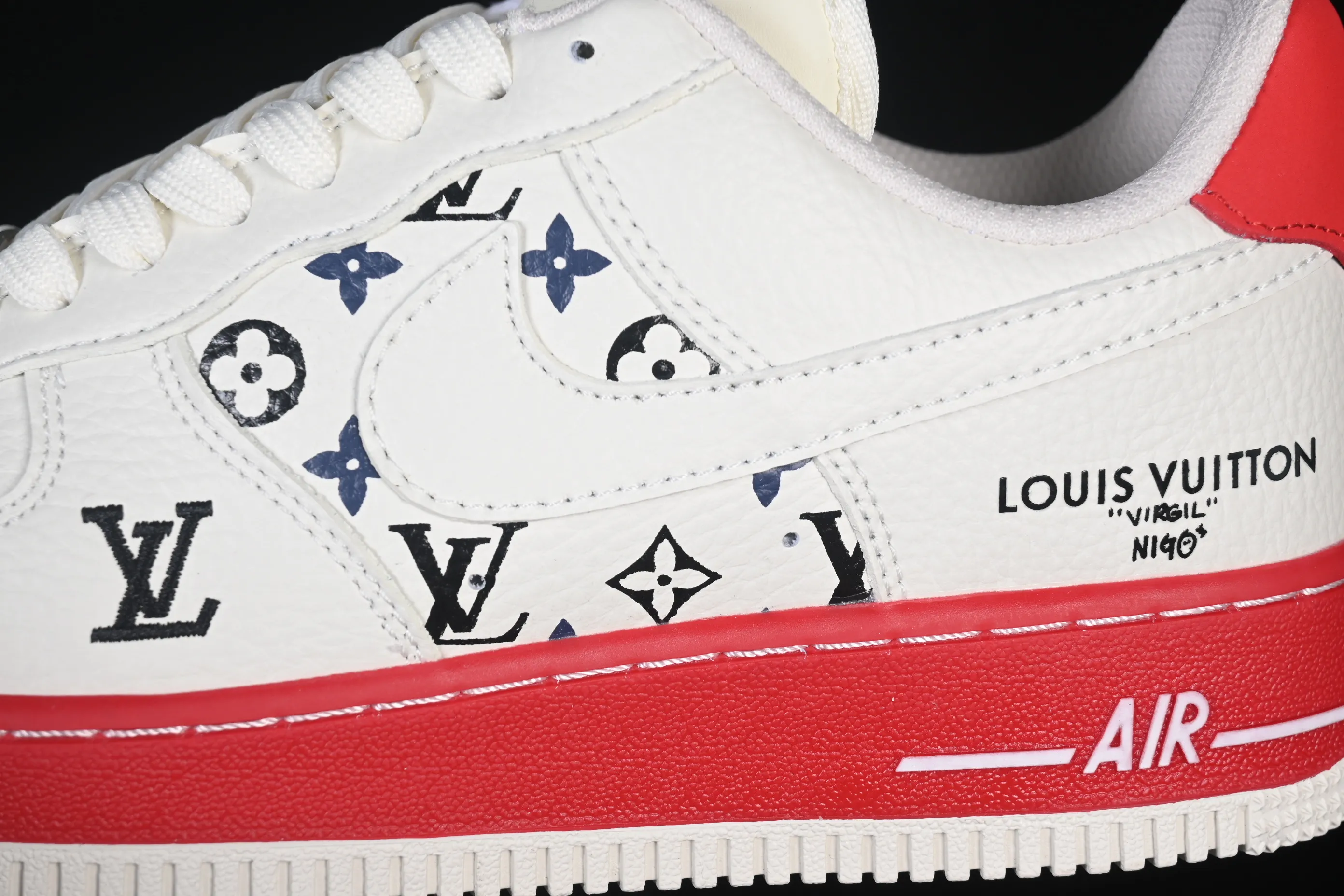 All categories Nk Air Force 1 Air Force series Nk Air Force 1 Low Air Force low top Nike Air Force 1'07 Low LV joint name Bai Yanhong Air Force 1 low top casual sneakers BQ4212-100
